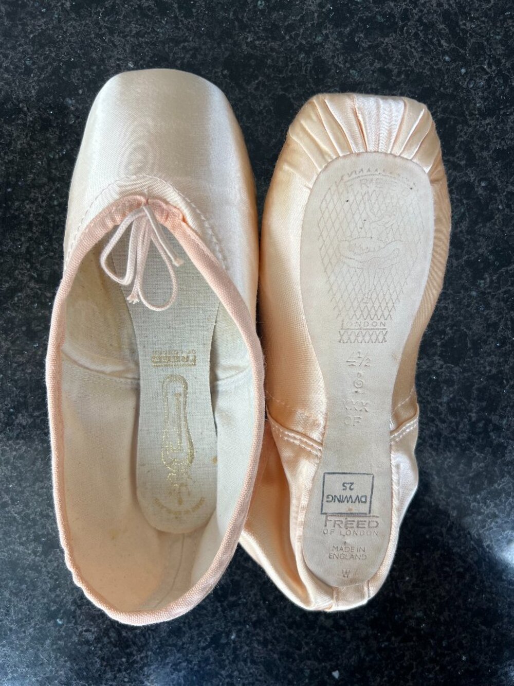 Freed Clef Pointe Shoes 4.5 XXX Standard Shank NWT